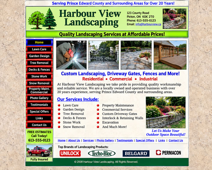 ontario web design